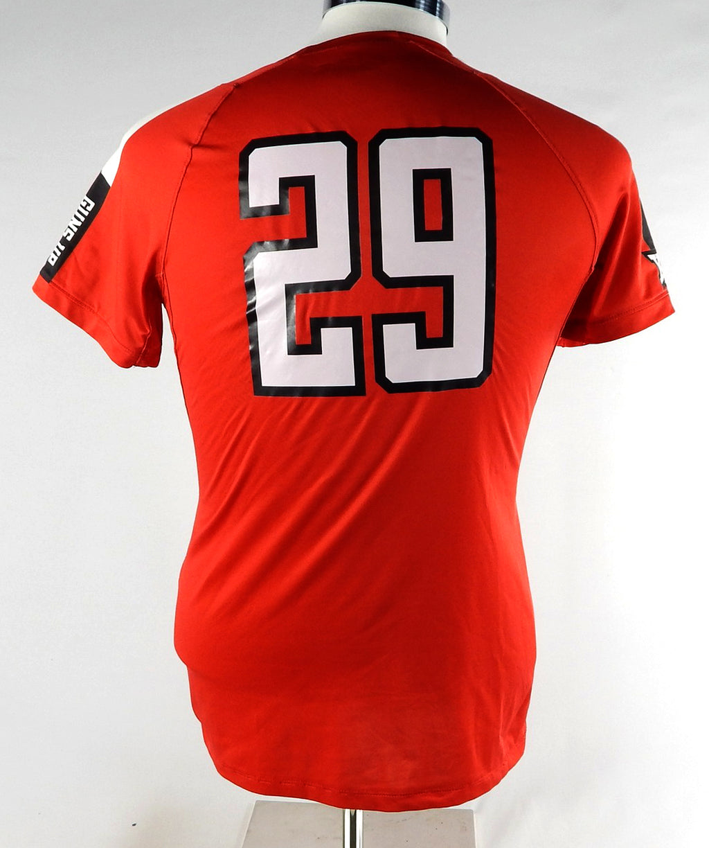 2017 Texas Tech Red Raiders #29 Game Used Red Jersey Womens Soccer M 532 Pic2