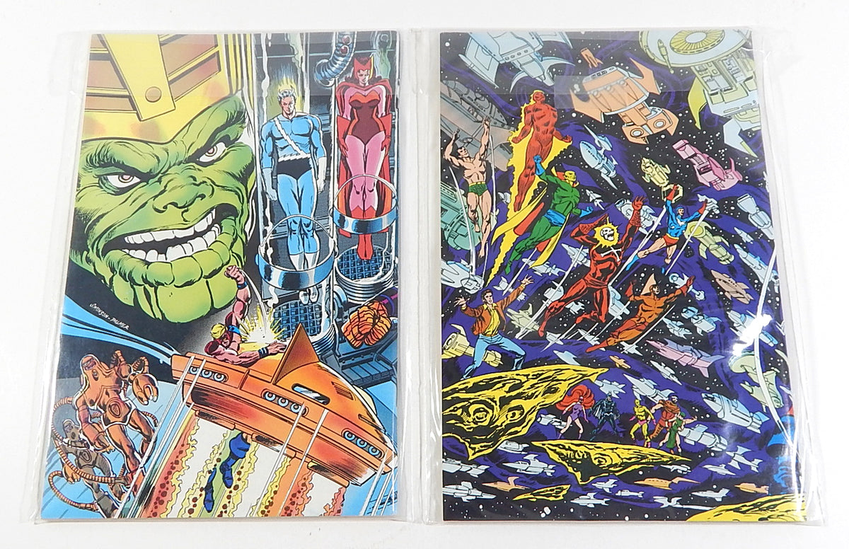 The Kree-Skrull War w/ The Avengers #1 2 Limited Series Complete Set Marvel 1983 Pic2