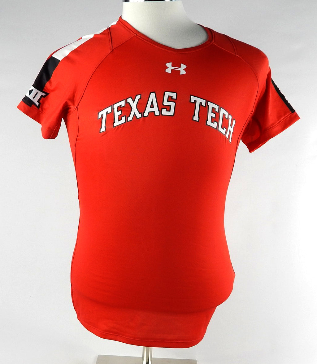 2017 Texas Tech Red Raiders Blank Game Issued Red Jersey Womens Soccer S 533