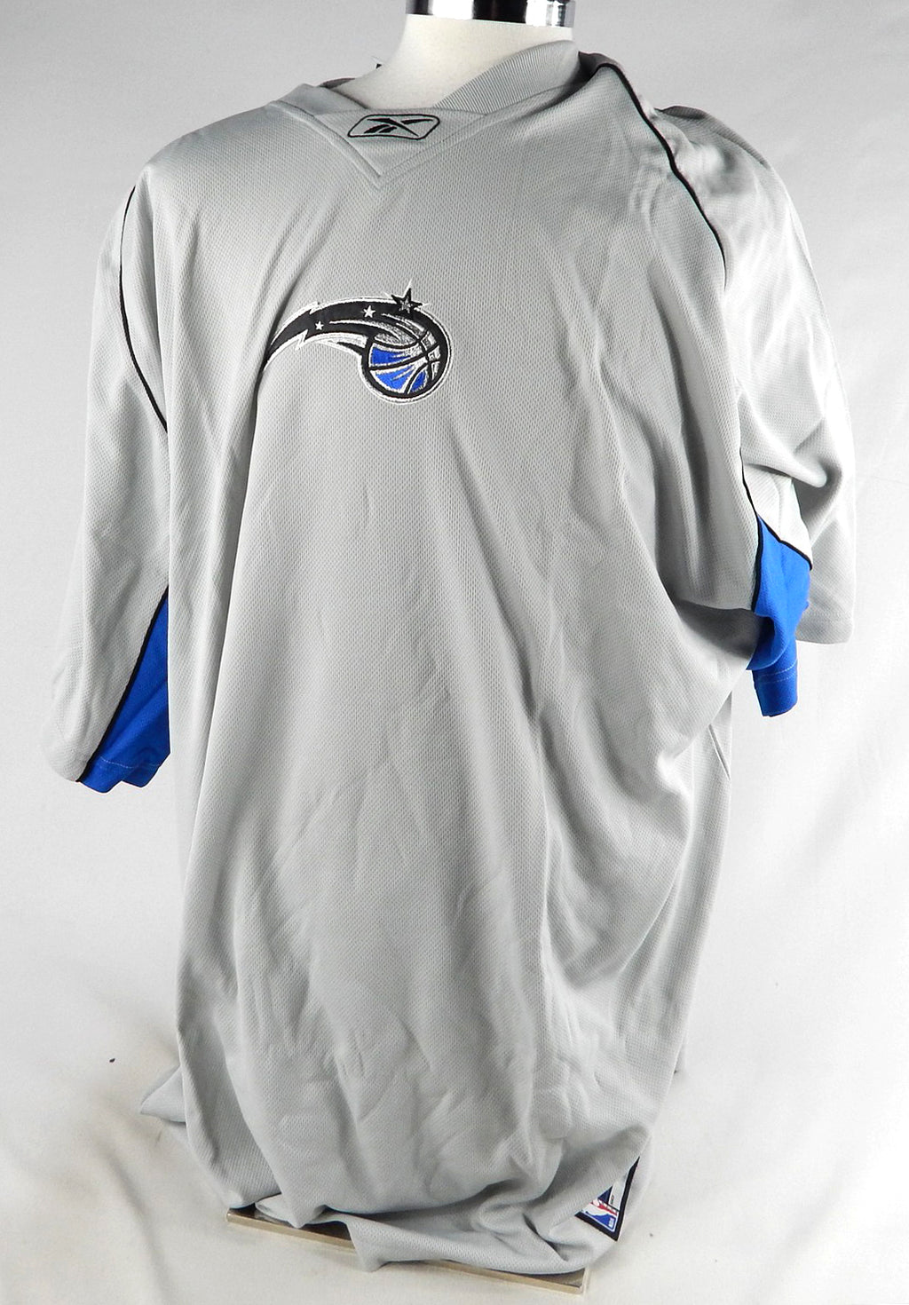 2000s Orlando Magic Game Issued Grey Warm Up Shirt 4XL 865