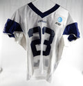 2024 Dallas Cowboys Rico Dowdle #23 Game Used White Practice Jersey 48 DP88765