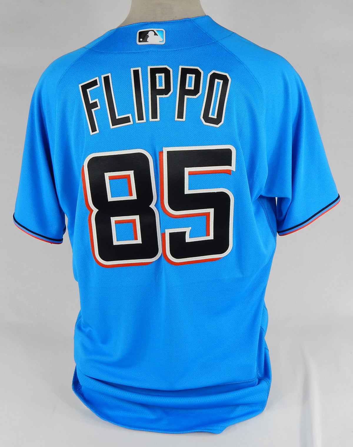 2023 Miami Marlins Rob Flippo #85 Game Issued Blue Jersey 46 DP65830