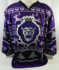 2018-19 Reading Royals BlankGame Issued Purple Jersey 2XL DP16885