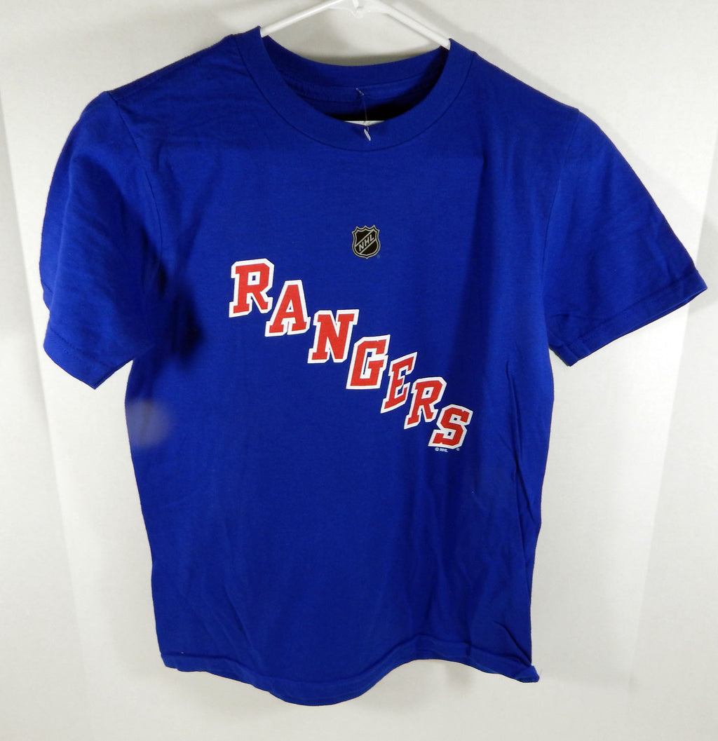 Youth New York Rangers Kevin Shattenkirk #22 Royal Blue T-Shirt XL NWT OS