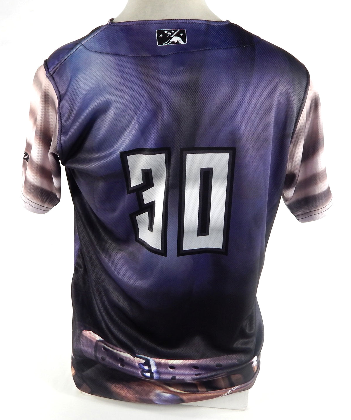 2022 Palm Beach Cardinals #30 Game Issued Pos Used Grey Jersey Star Wars
