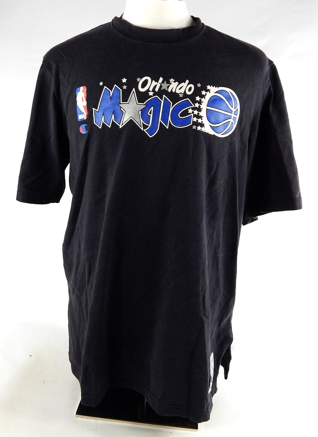 1990s Orlando Magic #4 Game Used Black T-Shirt XL 871