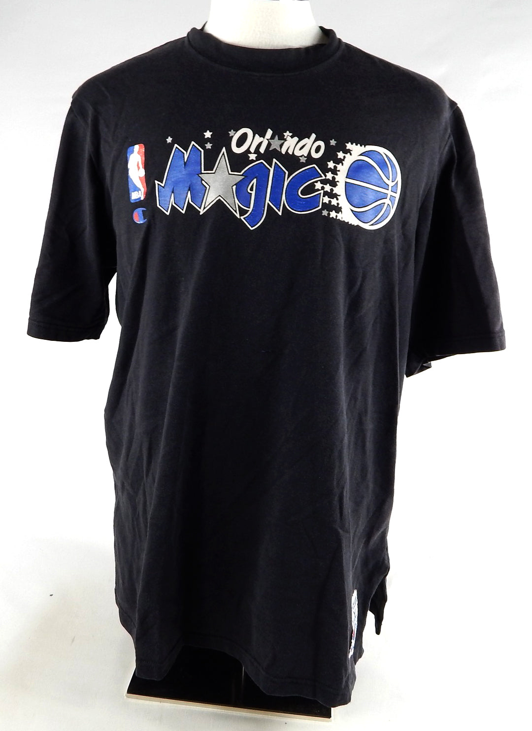 1990s Orlando Magic #4 Game Used Black T-Shirt XL 871