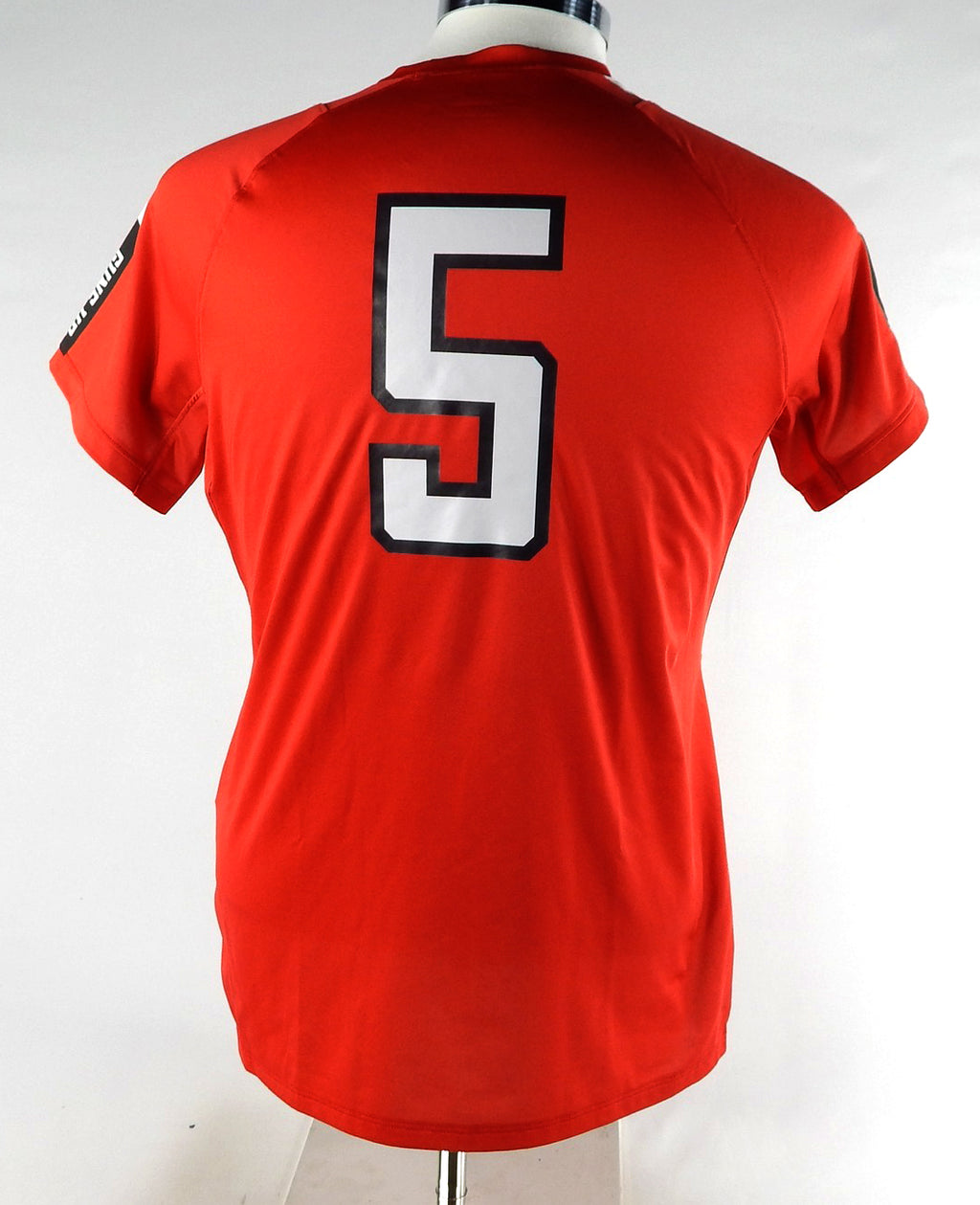 2018 Texas Tech Red Raiders #5 Game Used Red Jersey Womens Soccer L 541 Pic2