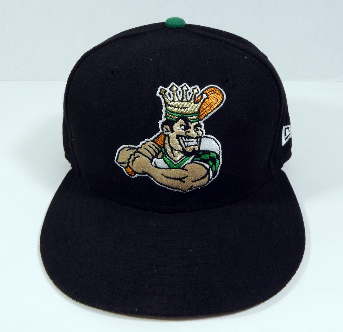 2018 Clinton Lumberkings #12 Game Used Black Hat