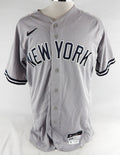 2022 New York Yankees Chi Chi Gonzalez #70 Game Issued Pos Used Grey Jersey 44 5