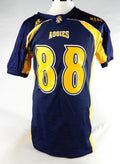 North Carolina A&T Aggies #88 Game Used Navy Jersey XL 874