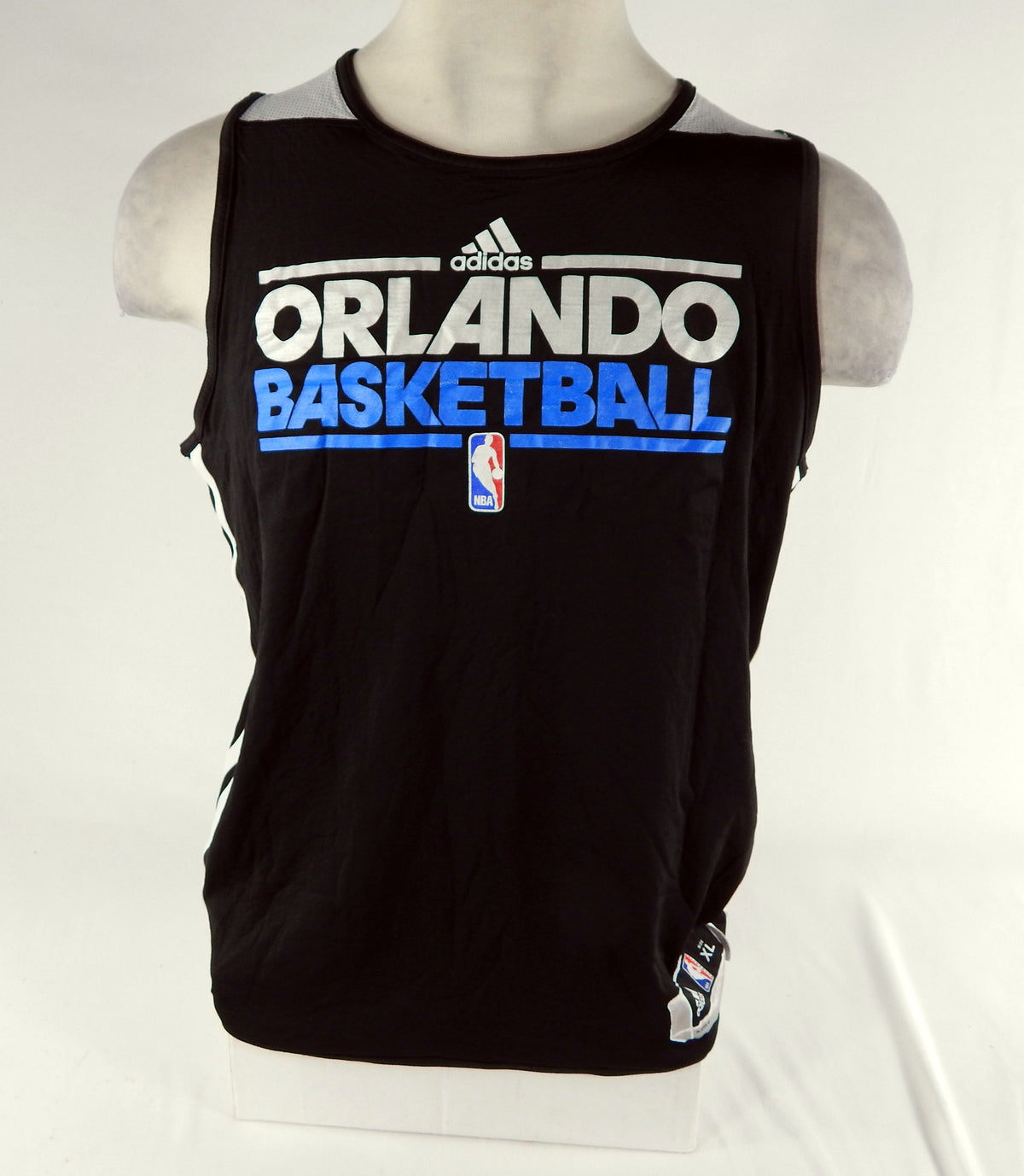 2012-13 Orlando Magic Game Issued Black Practice Jersey XL+6 DP69549 Pic2