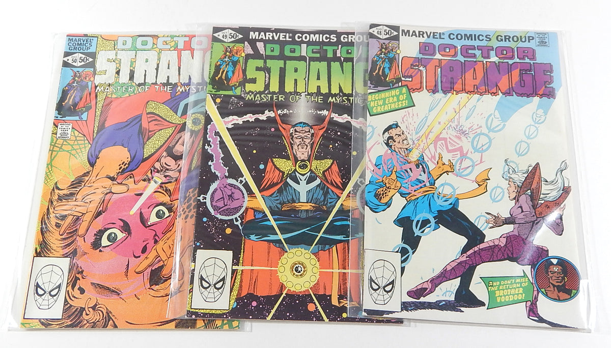 Doctor Strange Vol 2 #48 49 50 51 52 53 60 74 75 76 Comic Lot Run Marvel 1974 Pic2