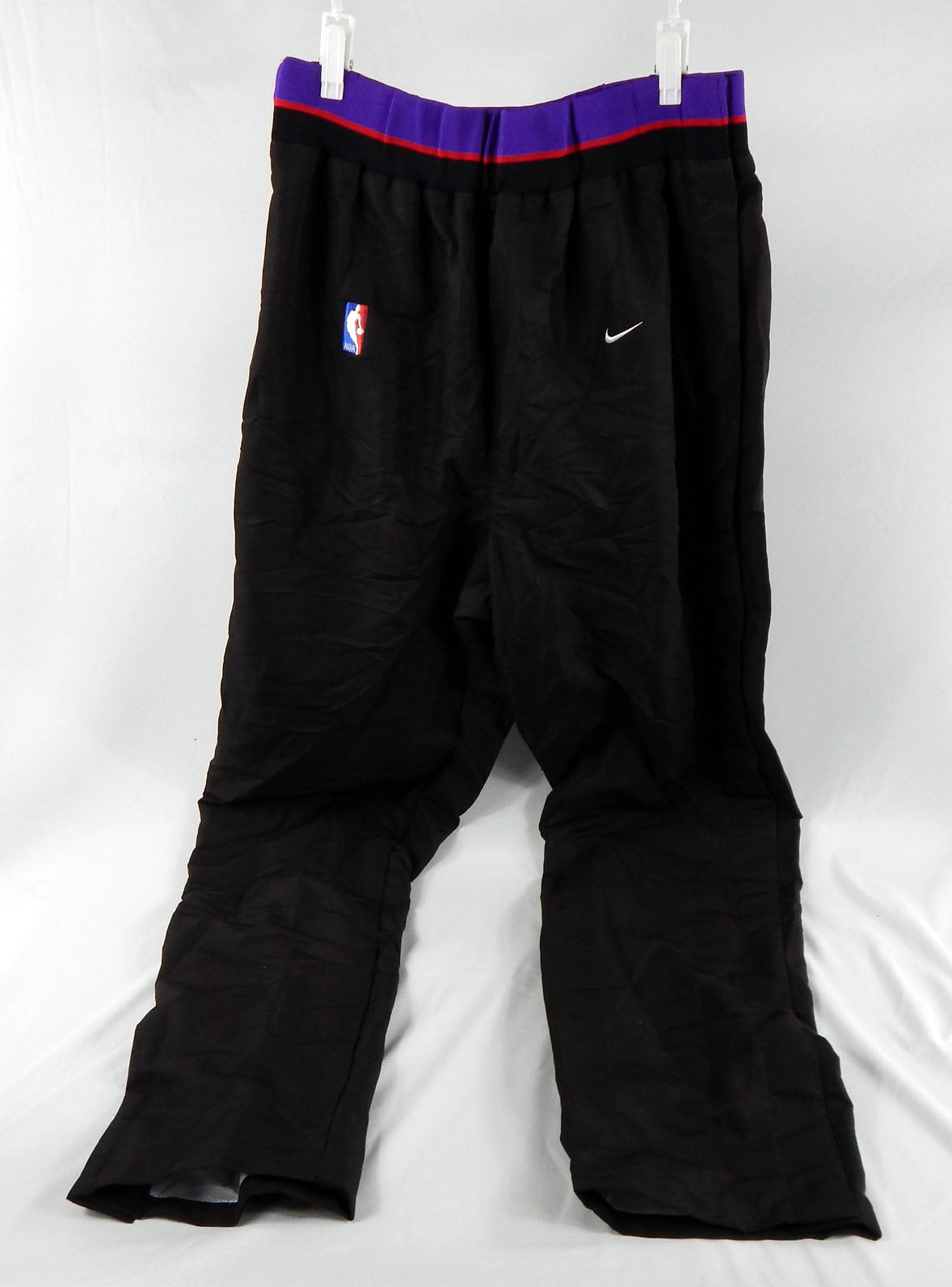 Toronto Raptors Game Issued Black Basketball Warm Up Pants Size 2XL 154