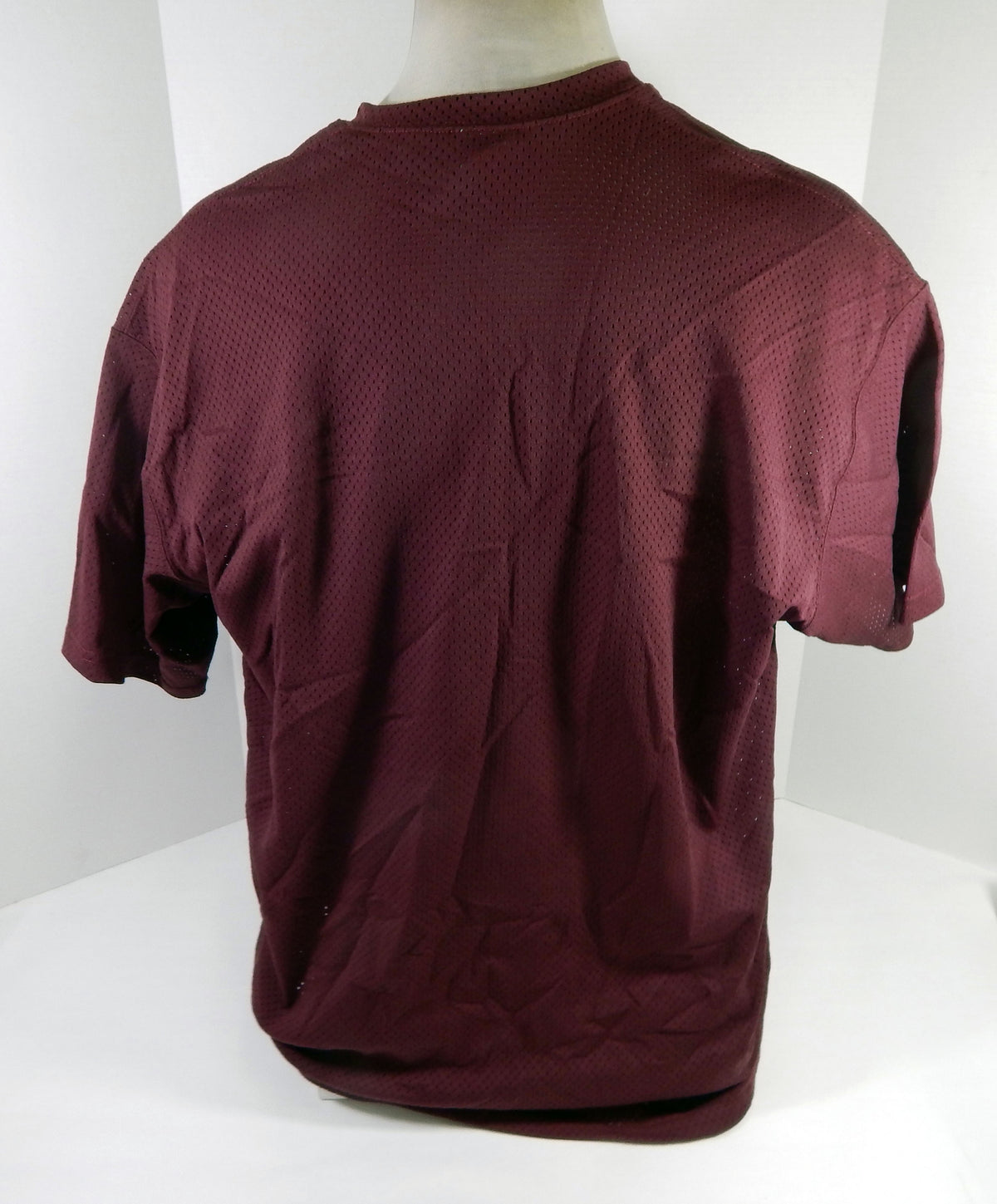 Virginia Tech Hokies Blank GameIssued Maroon Practice Jersey 50 DP64807 Pic2