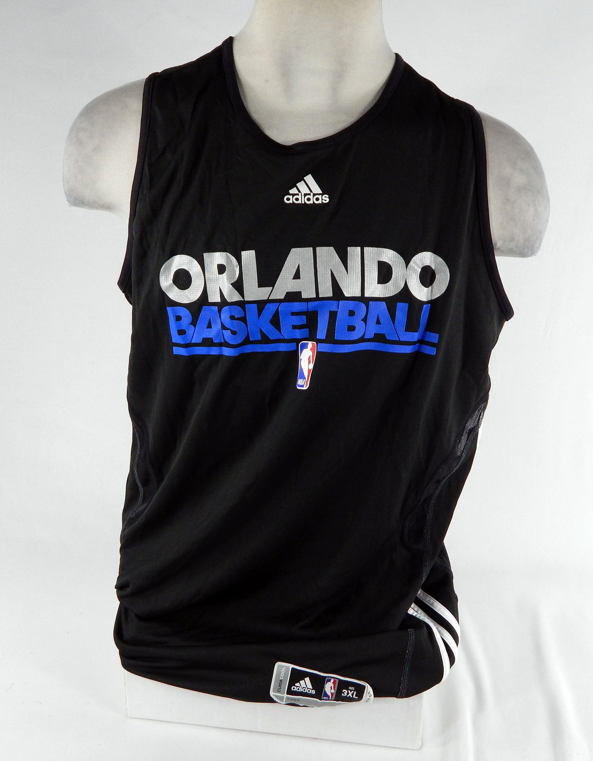 2010-11 Orlando Magic Game Issued Black Practice Jersey 3XL+2 DP69553