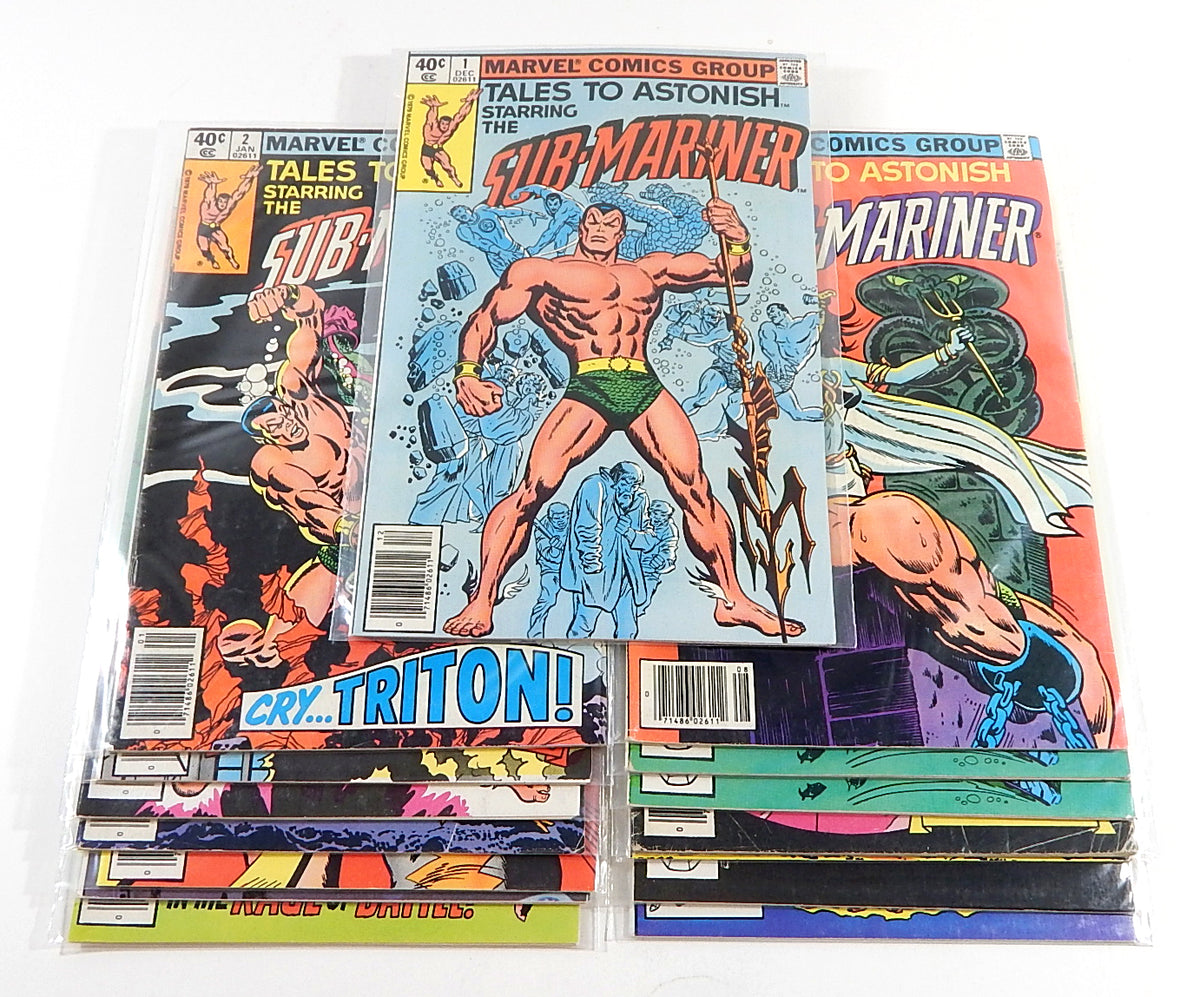 Tales To Astonish Sub-Mariner #1 2 3 4 5 6 7 8 9 10 11 12 13 14 Set Marvel 1979