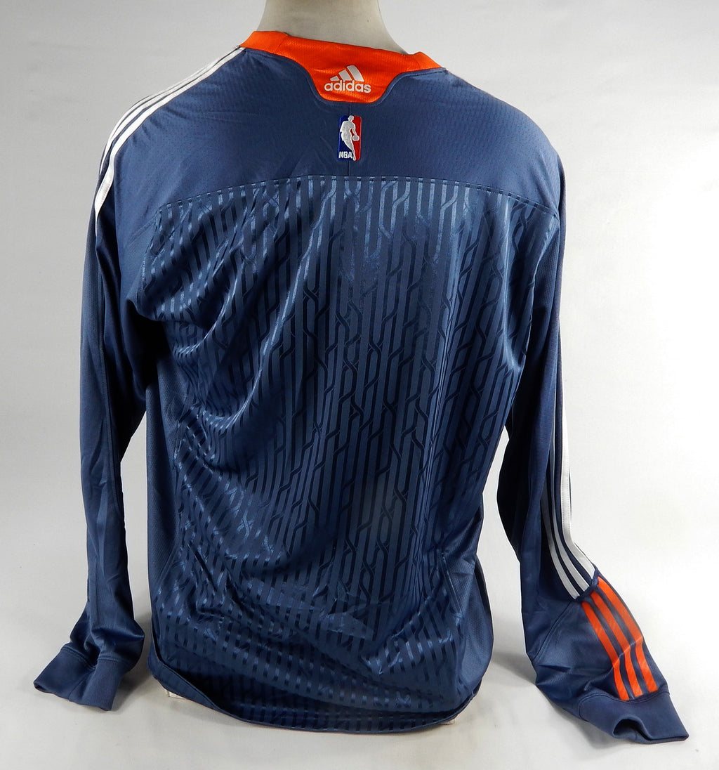 2010-11 Charlotte Bobcats #8 15 Game Used Navy Shooting Shirt XL DP74764 Pic2