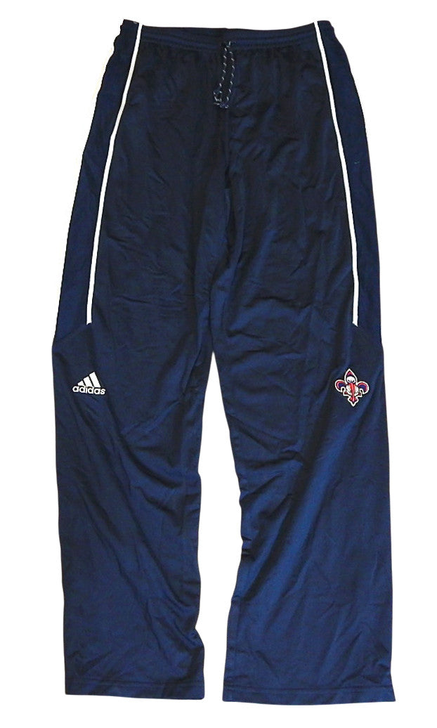 New Orleans Pelicans Adidas Team Issued Warm Up Pants Navy Blue 2XL Tall
