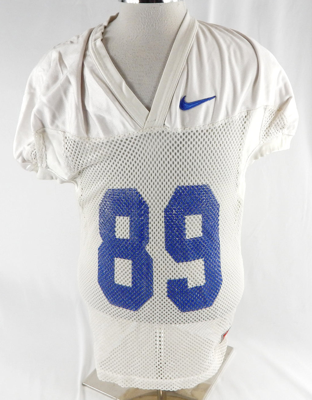 2016-19 Boise State Broncos #89 Game Used White Practice Jersey L 81