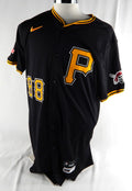 2024 Pittsburgh Pirates Christian Marrero #88 Game Issued Ps Used Black Jersey 3