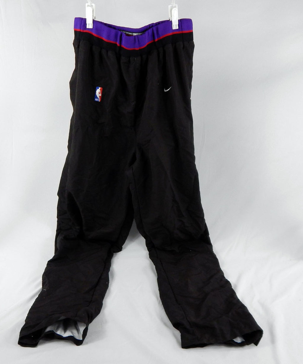 Toronto Raptors #13 Game Used Black Basketball Warm Up Pants Size XL 0159 Pic2