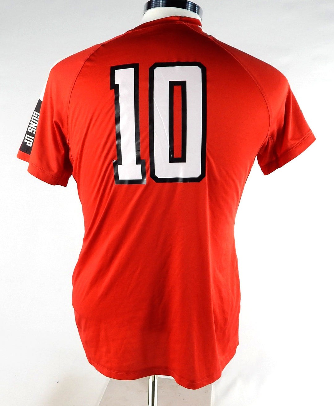 2017 Texas Tech Red Raiders #10 Game Used Red Jersey Womens Soccer L 555 Pic2