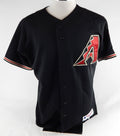 2007 Arizona Diamondbacks Robby Hammock #5 Game Used Black Jersey 44 404