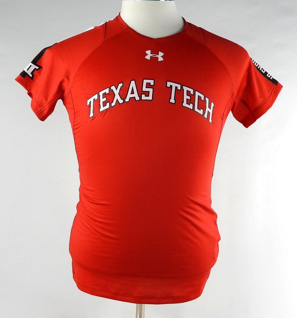 2018 Texas Tech Red Raiders Blank Game Issued Red Jersey Womens Soccer S 556 Pic2
