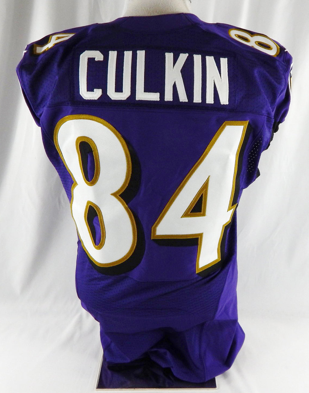 2016 Baltimore Ravens Sean Culkin #84 Game Issued Purple Jersey 42 197 Pic2