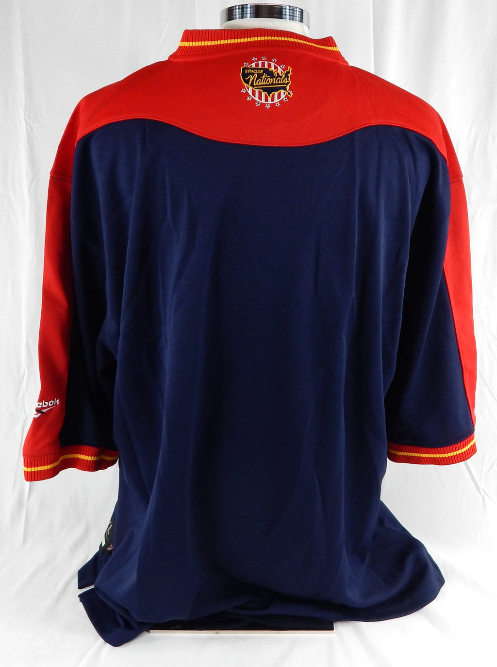 2000s Philadelphia 76ers Game Issued Navy Shooting Shirt Hardwood Classic XL 892 Pic2