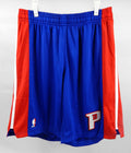 2013-14 Detroit Pistons Game Issued Blue Jersey Shorts XL 221