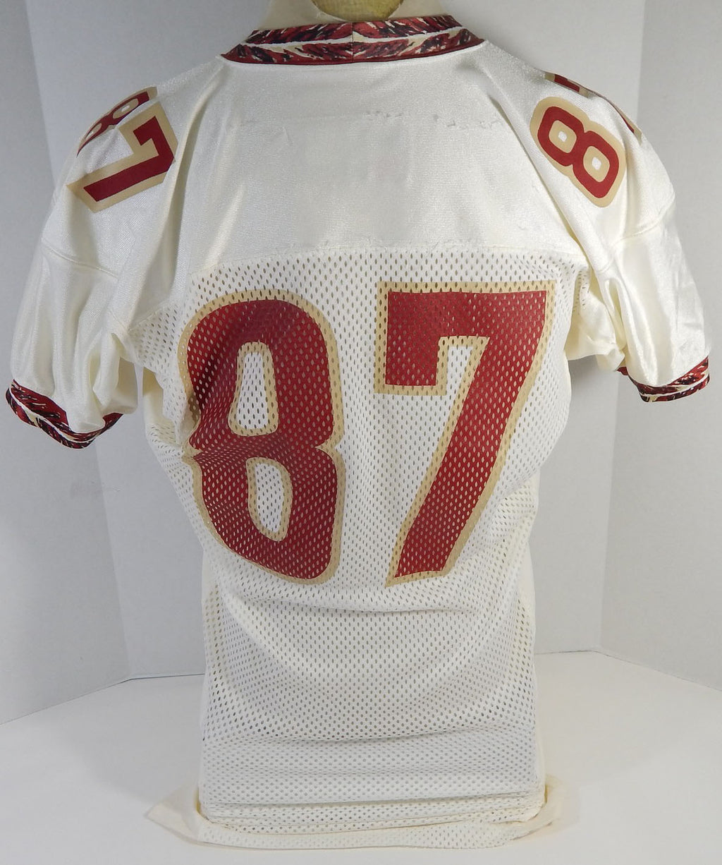 2001 Florida State Seminoles Robert Morgan #87 Game Issued Jersey Orange BCS