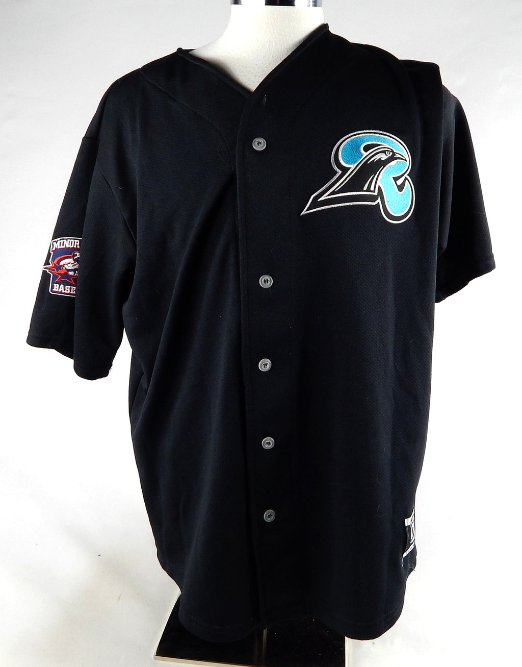 2015-16 River City Rascals Will Schierholz #14 Game Issued Black Jersey 886