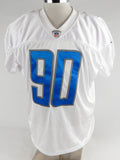 2022 Detroit Lions Michael Brockers #90 Game Issued White Practice Jersey 50 4