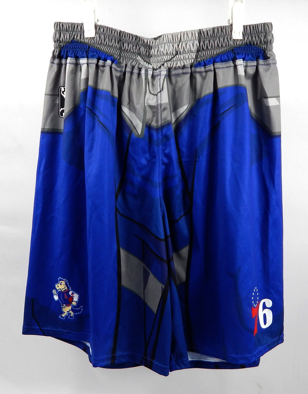 2023-24 Delaware Blue Coats Game Issued Blue Shorts Marvel Night XL 727