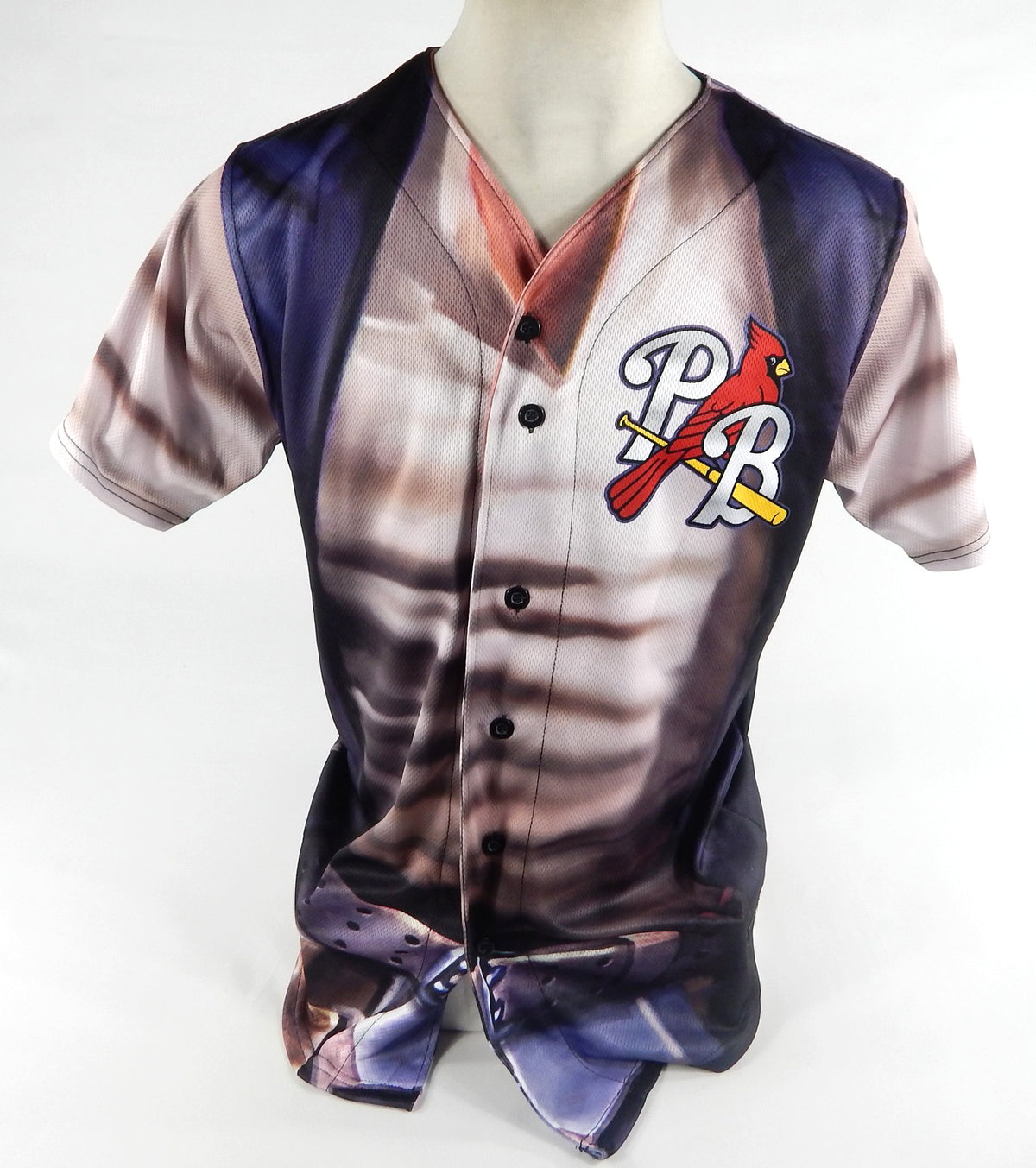 2022 Palm Beach Cardinals #31 Game Issued Pos Used Grey Jersey Star Wars 46 2 Pic2