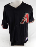 2008 Arizona Diamondbacks Glenn Sherlock #53 Game Used Black Jersey 10 Patch 9
