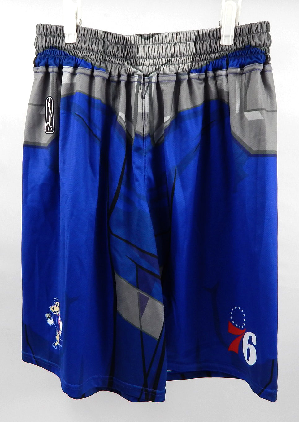 2023-24 Delaware Blue Coats Game Issued Blue Shorts Marvel Night L 730