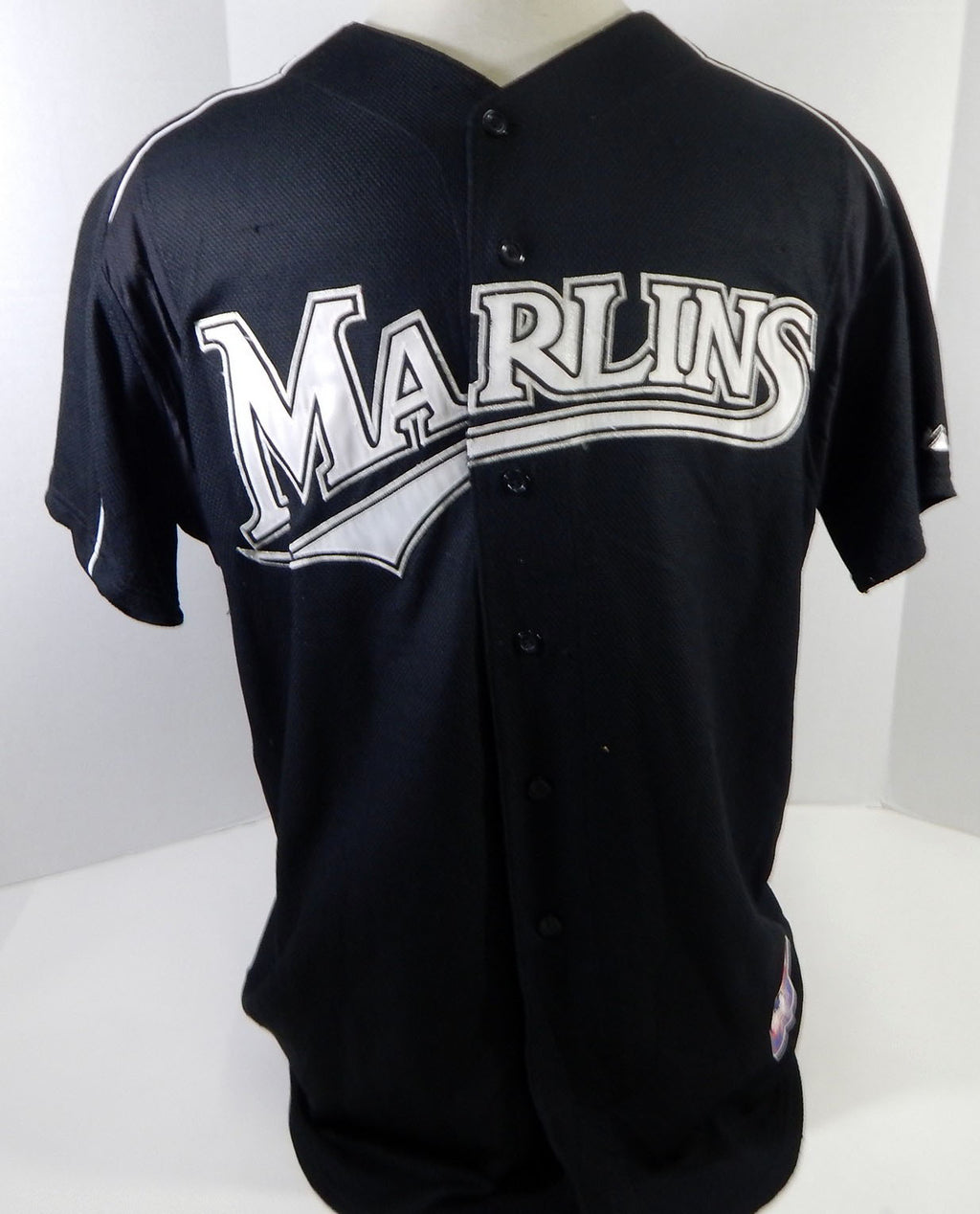 2003-06 Florida Marlins Todd Moser #41 Game Used Black Jersey BP ST XL 098 Pic2