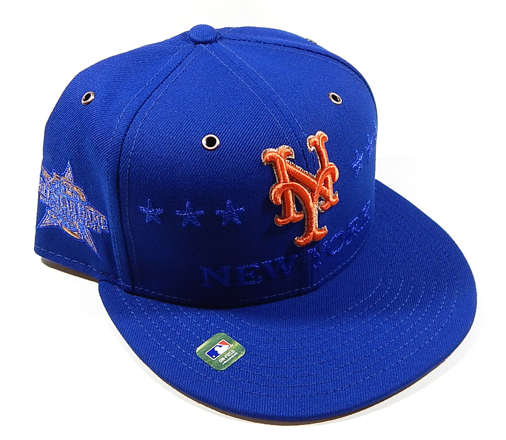 2026 MLB All Star Game New York Mets New Era 5950 Fitted Hat Cap Blue 7 5/8