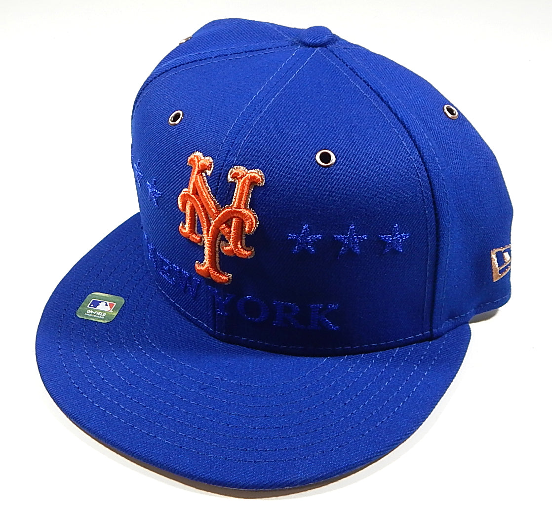 2026 MLB All Star Game New York Mets New Era 5950 Fitted Hat Cap Blue 7 5/8 Pic2