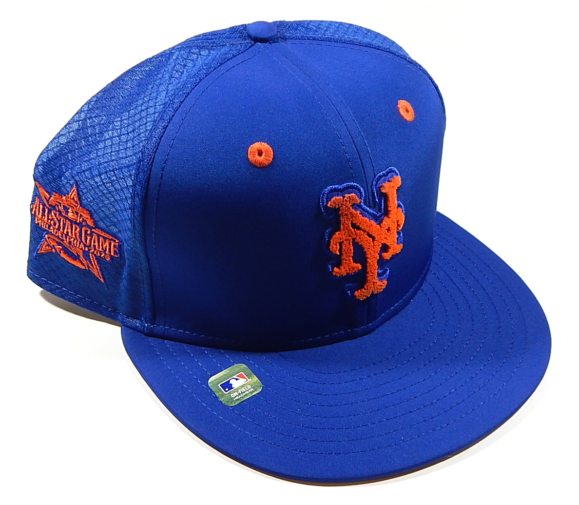 2026 MLB All Star Game New York Mets New Era 5950 Fitted Mesh Hat Blue 8