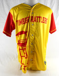 2024 Wisconsin Timber Rattlers #7 Game Issued Yellow Jersey Rescue Hi-Surf 46 24