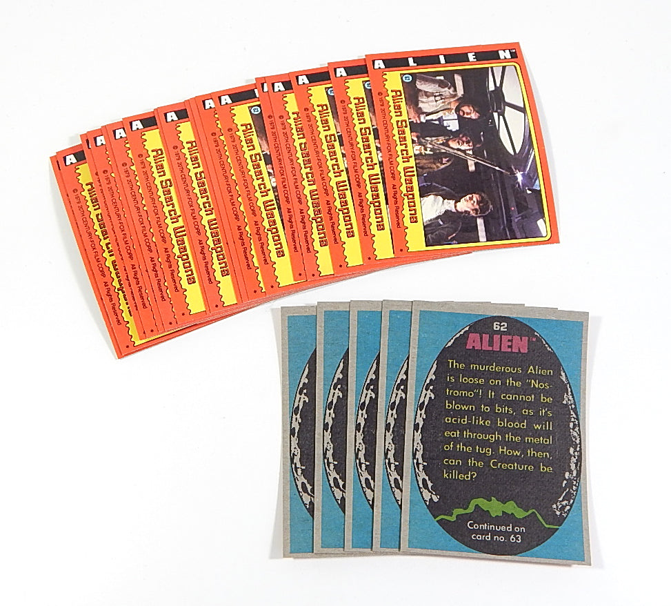 Lot of (180+) 1979 Topps Alien Alien Search Weapons #62 Pic2