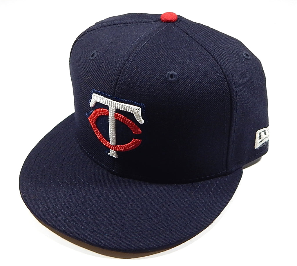 2026 MLB Field of Dreams Minnesota Twins New Era 5950 Fitted Hat Cap Navy 7 7/8