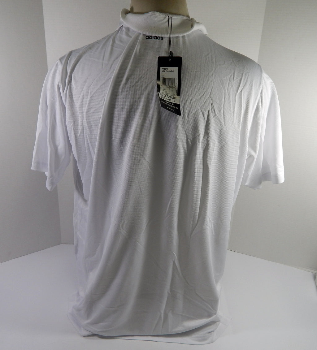 2012-13 Charlotte Bobcats Team Issued White Polo Shirt XL DP52244 Pic2