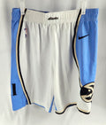 2024-25 Atlanta Hawks Keaton Wallace #2 Game Used Blue Basketball Shorts City 38
