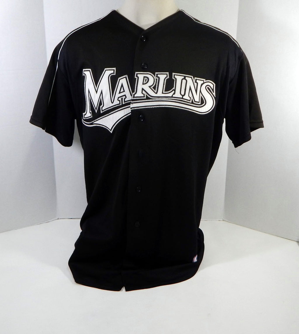 2003-06 Florida Marlins Kenny Berkenbosch #78 Game Used Black Jersey BP ST XL 04 Pic2