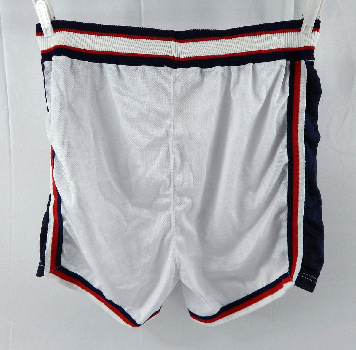 1994-95 Team USA Basketball Game Issued White Shorts 42 411 Pic2